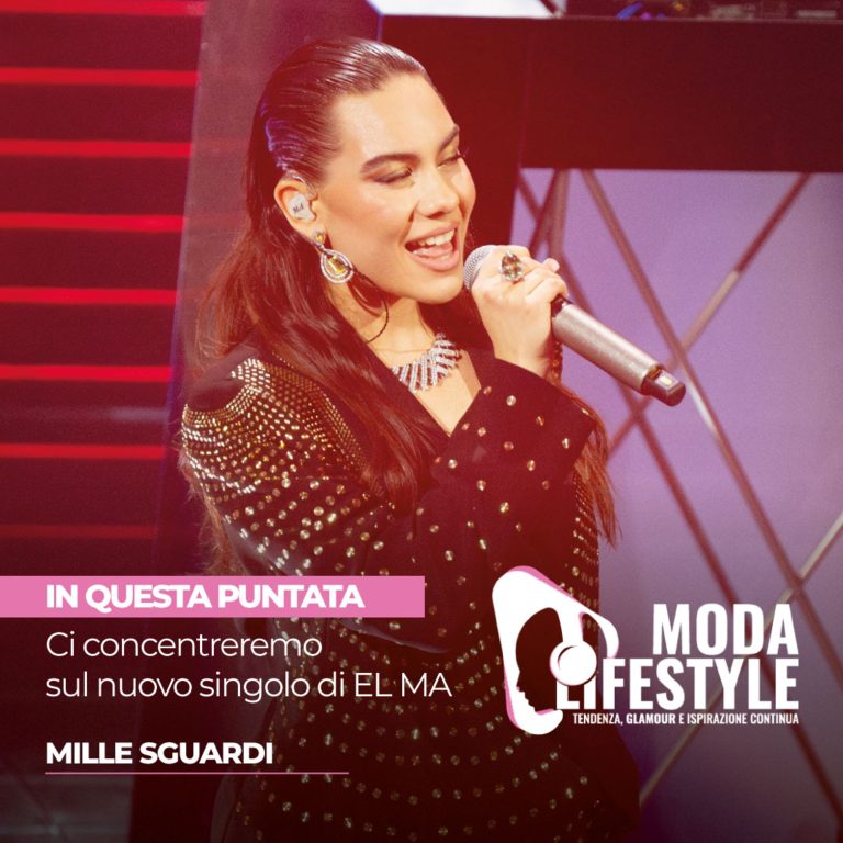 Nella puntata di oggi, ci concentreremo su MILLE SGUARDI, il nuovo singolo di EL MA