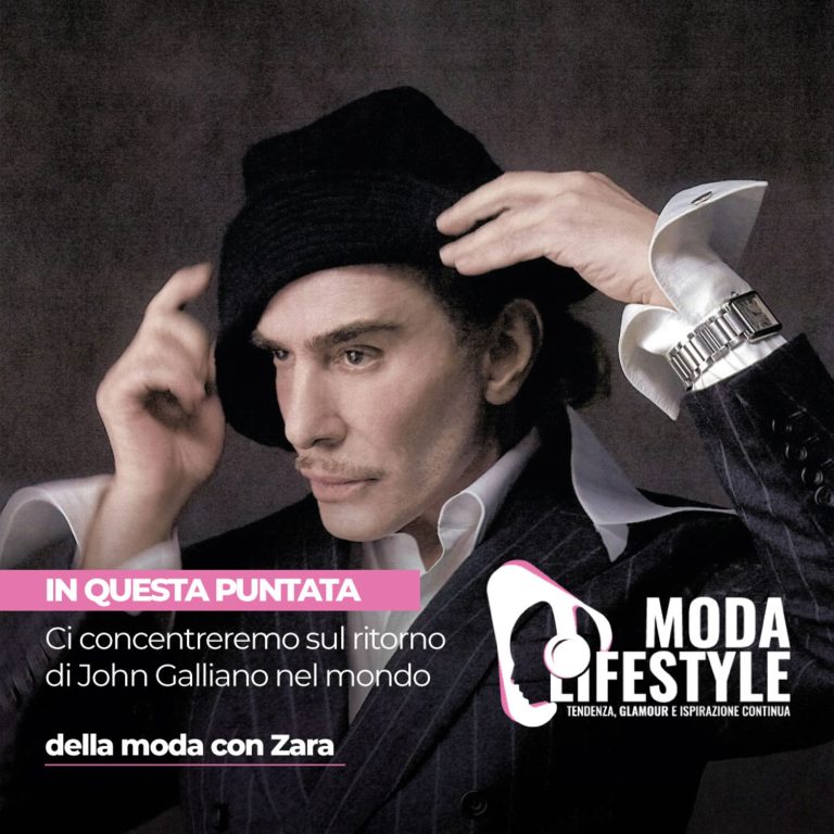 Nella puntata di oggi, ci concentreremo sul ritorno di John Galliano nel mondo della moda con Zara, segnando l’inizio di una nuova era.